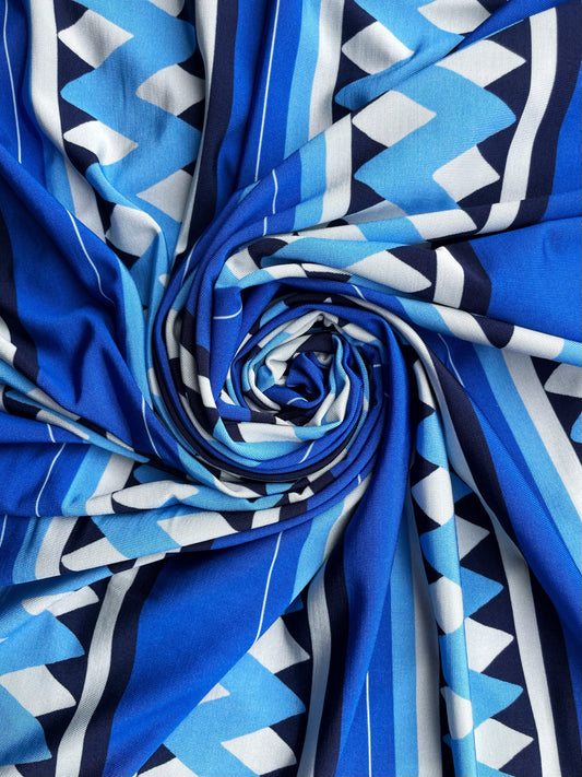 MALIK: Maille Imprimé Géométrique