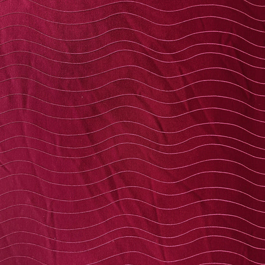 EMRE: Maille Jacquard Vague Fuchsia