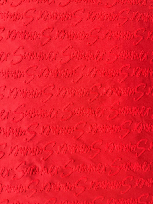 SUMMER: Maille Jacquard « Summer »