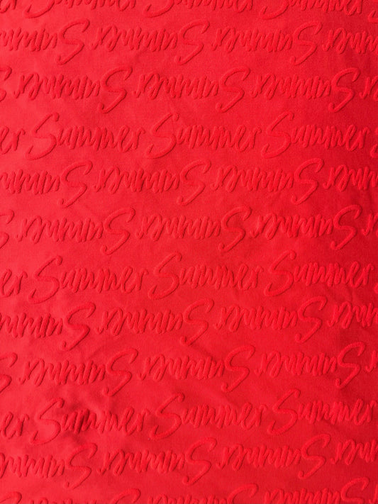 SUMMER: Maille Jacquard « Summer »