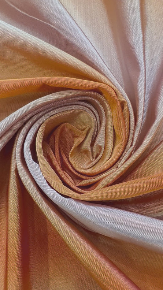 ORION: Tafta changeant à rayure degradé