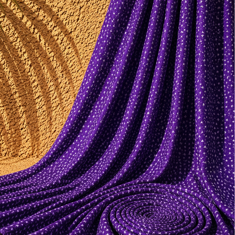 STELLA: Maille imprimée Petites Étoiles