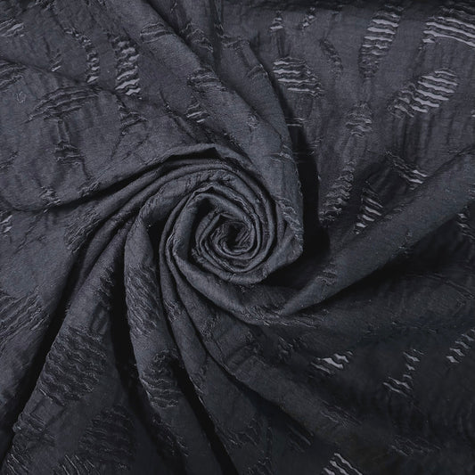 AÉRIS : Jacquard ajouré à effet dévoré