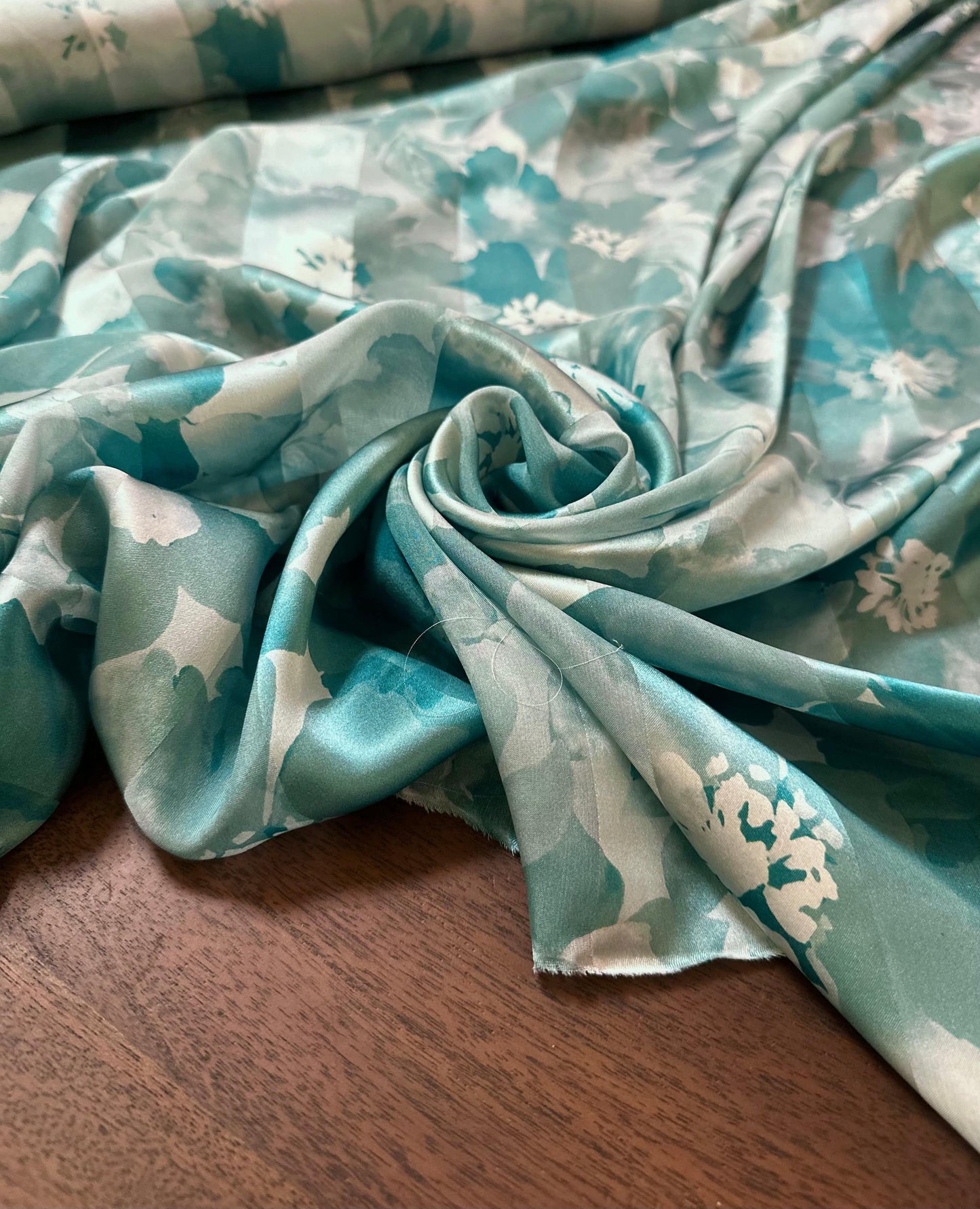 KYO: Bande satin imprimé soie