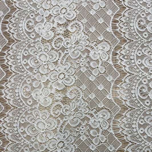 PERLE: Dentelle à feston écru