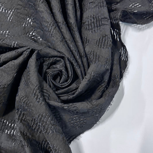 AÉRIS : Jacquard ajouré à effet dévoré