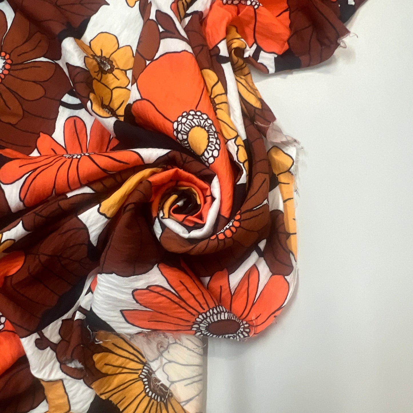 MARIGOLD: Coton Imprimé de grosses fleurs