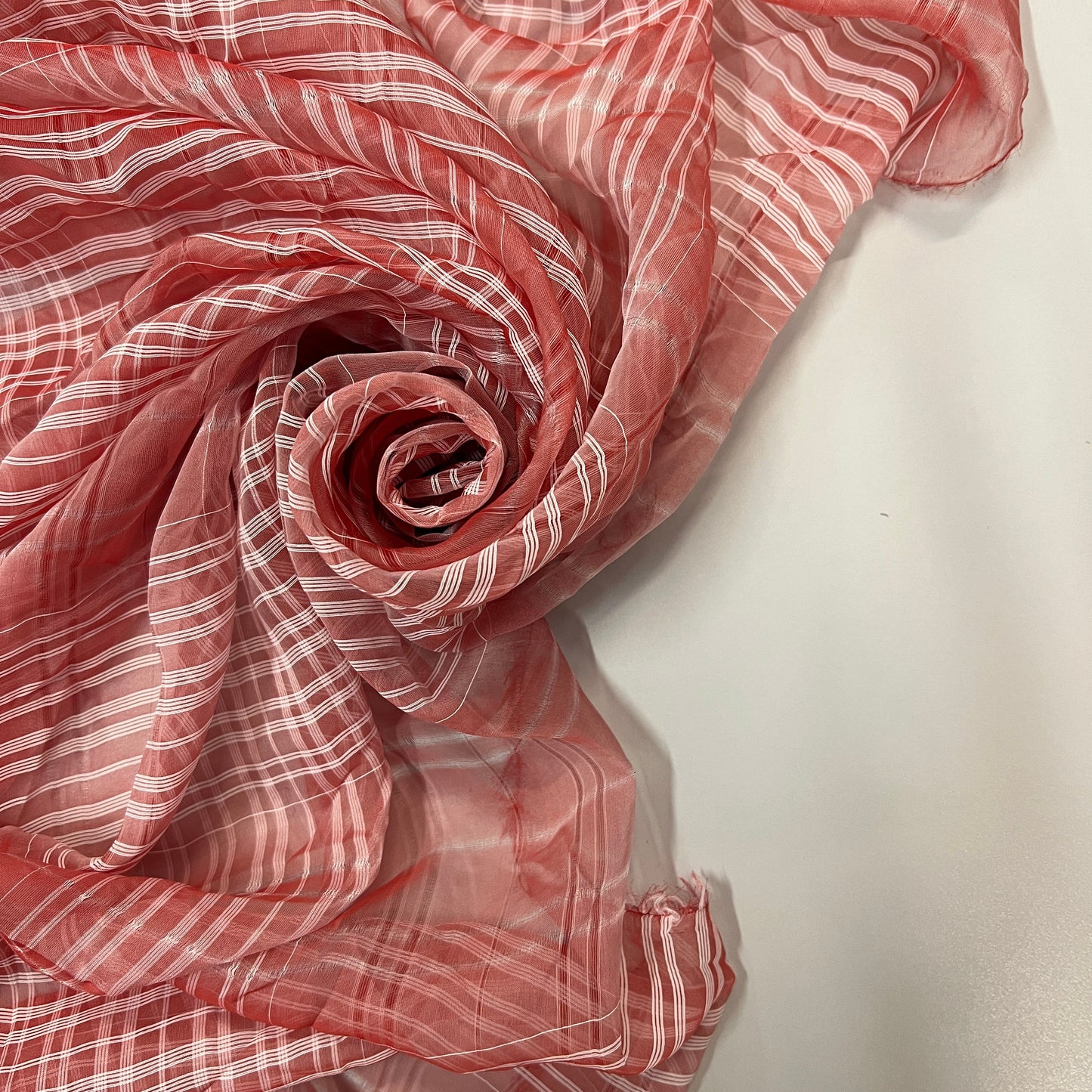 COUPON : MOUSSELINE À CARREAUX