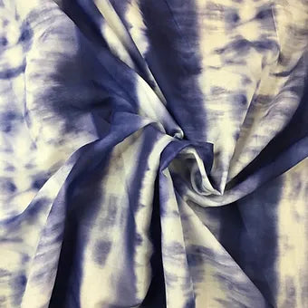 PASCALINE: Voile de Algodón Estampado Étnico