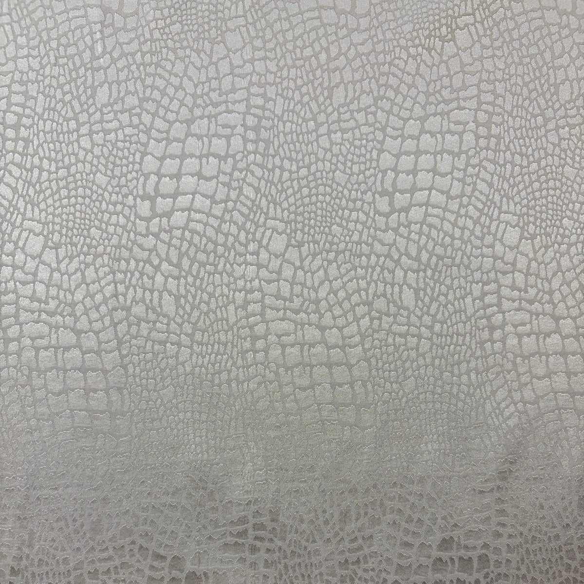 YSÉE : Satin de soie jacquard effet peau de reptile