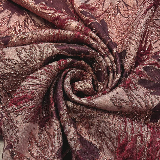 MELHIA: Brocard couture fleurs tissés