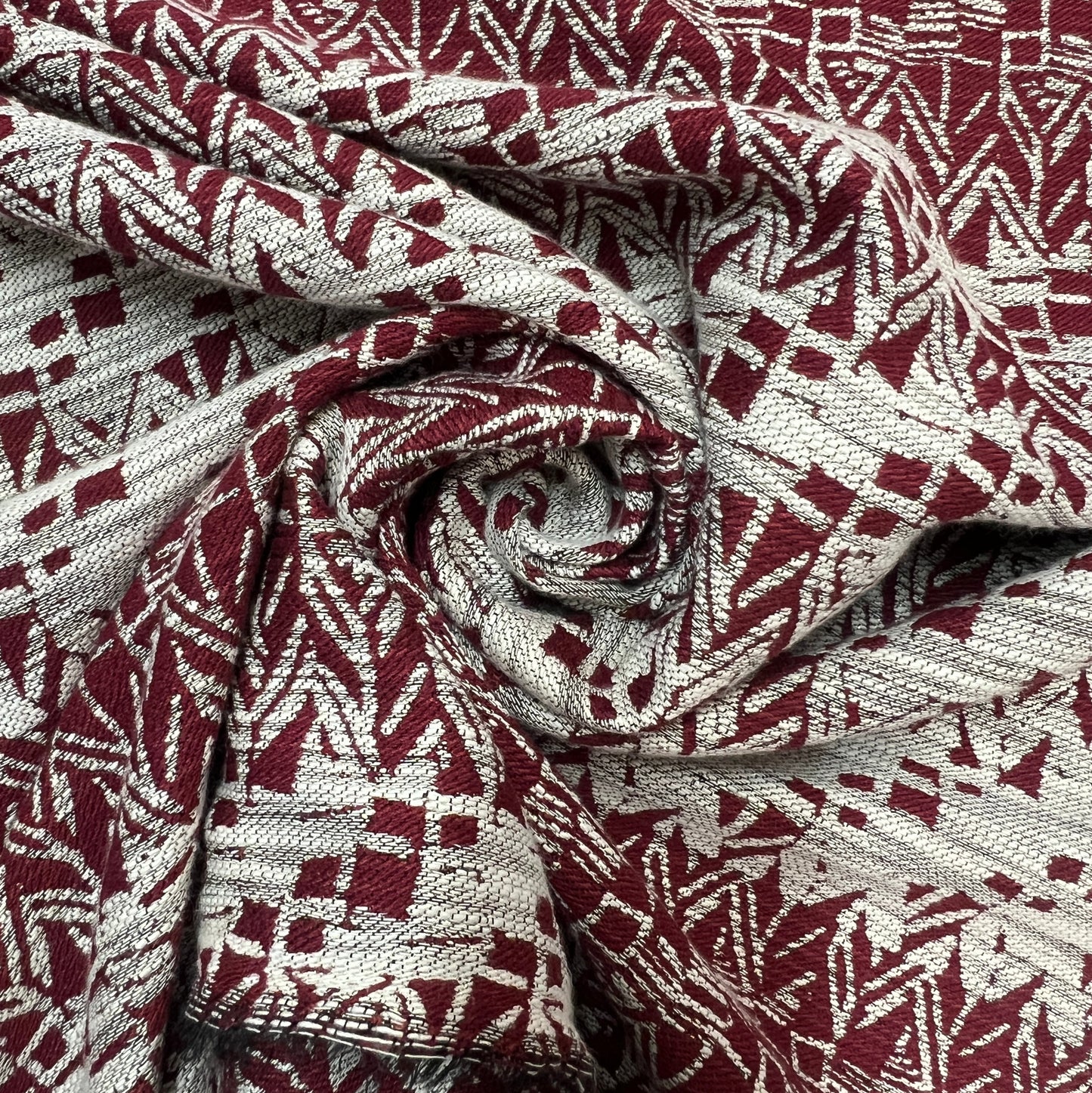 ZAN : Jacquard à motif éthique touche de lurex