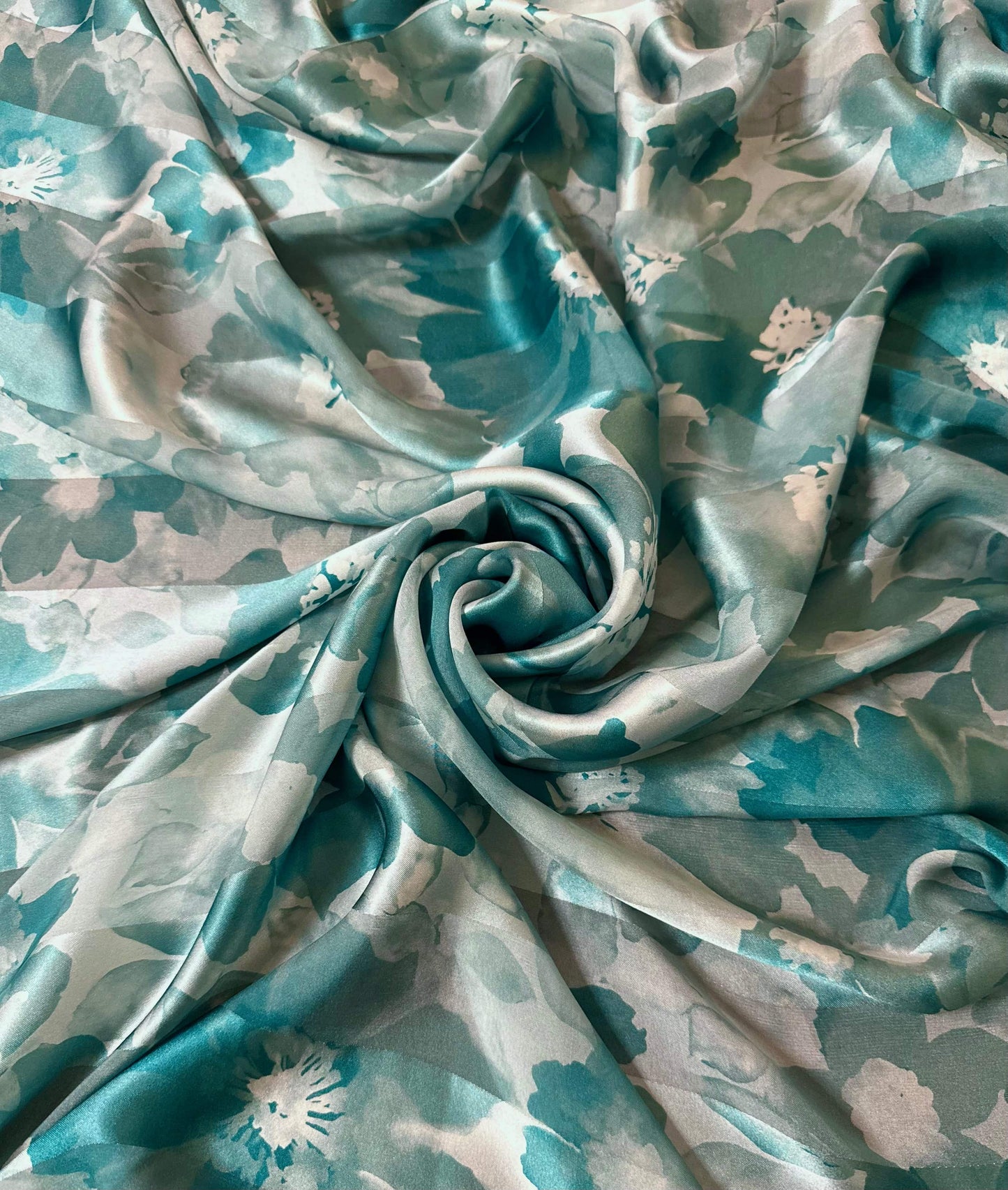 KYO: Bande satin imprimé soie