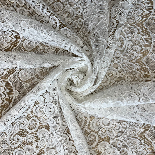 PERLE: Dentelle à feston écru