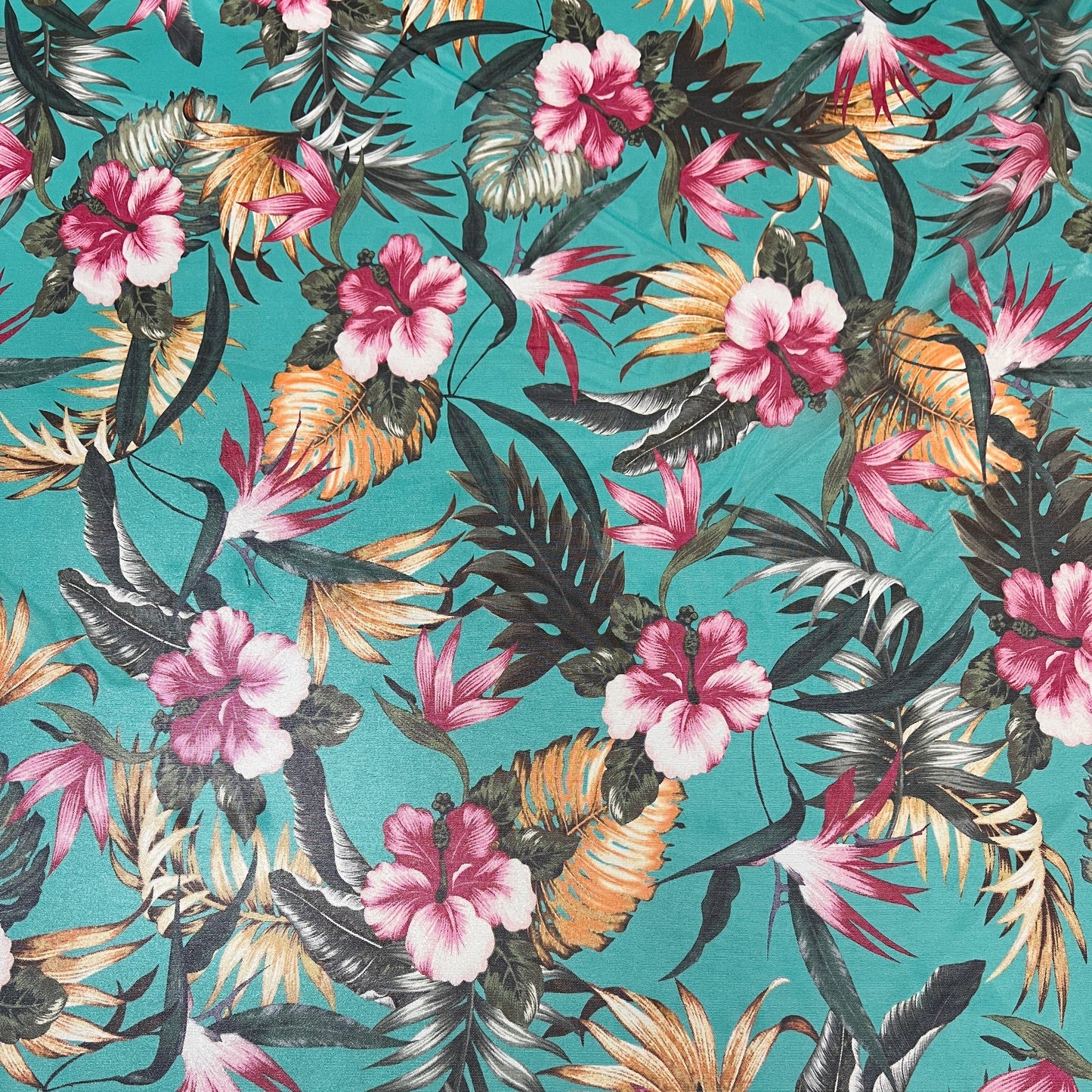 MOANA : Tulle imprimė fleurs tropicales