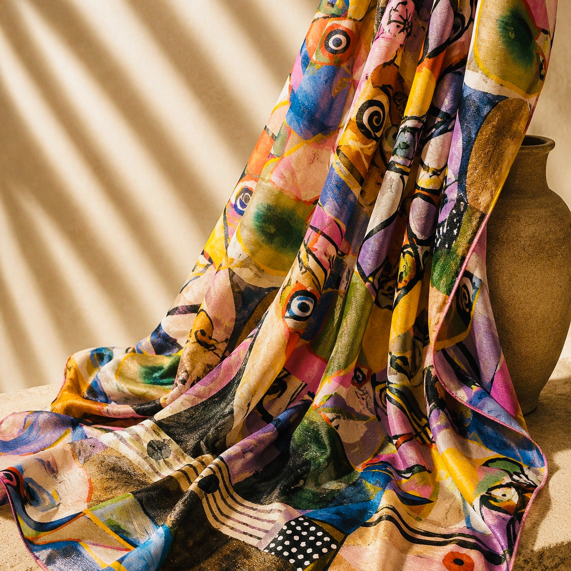 AGLAÉ: Artistic Printed Cotton Poplin