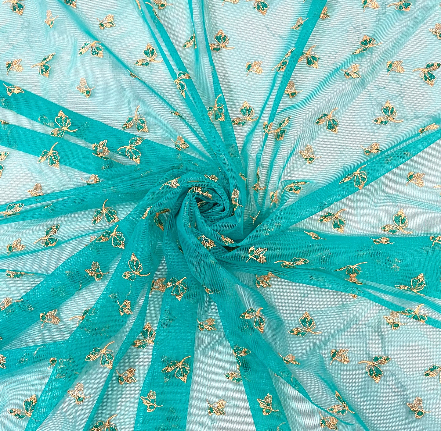 TUQO: Tulle bi-stretch brodé