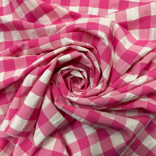 SOREN: Graphic Gingham Waterproof Canvas