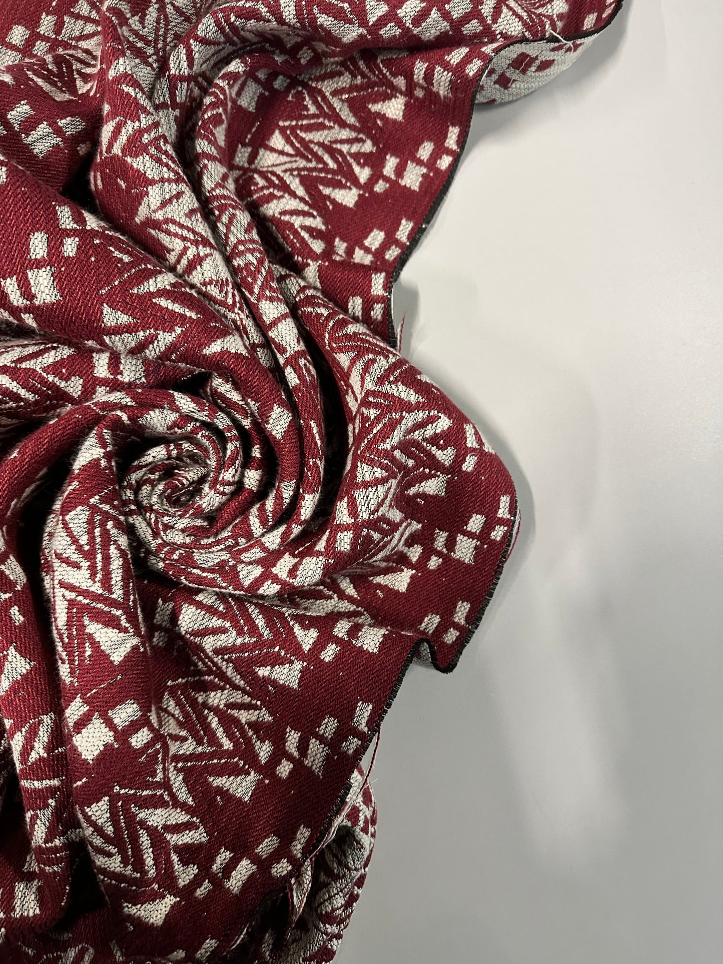 ZAN : Jacquard à motif éthique touche de lurex