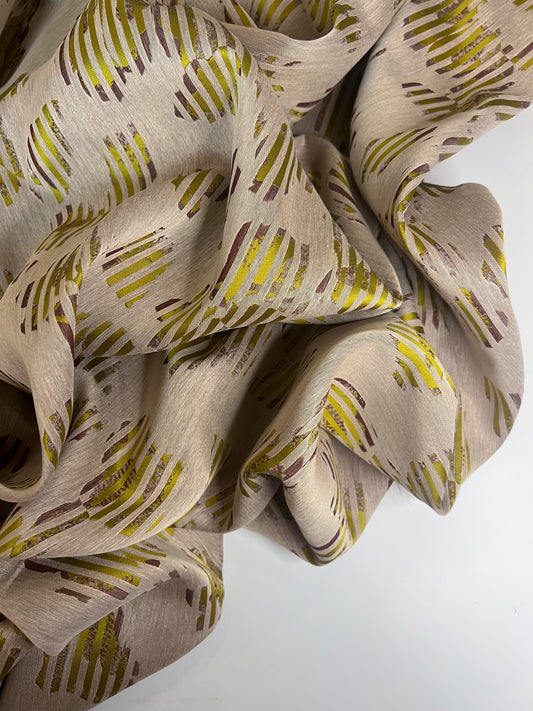 ALBA DI GIADA: Jacquard double face  motif géométrique