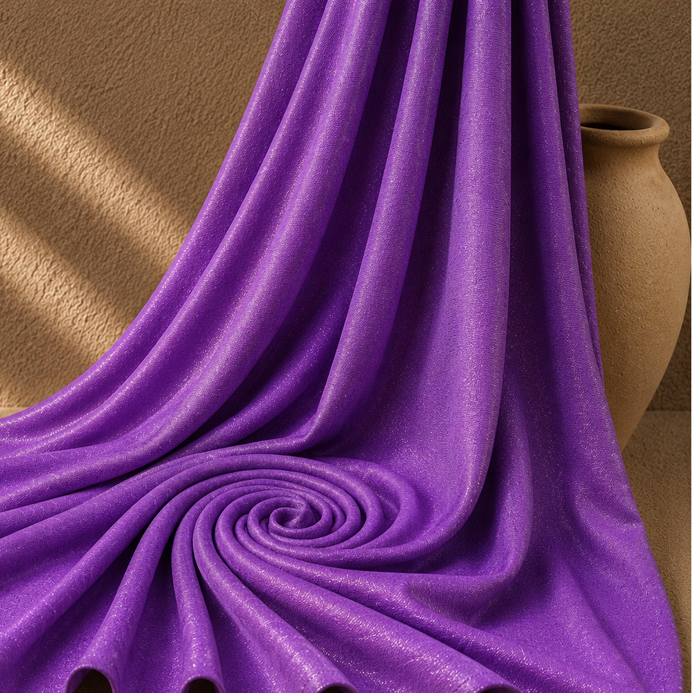 VIKTOR: Maille Lurex Violet