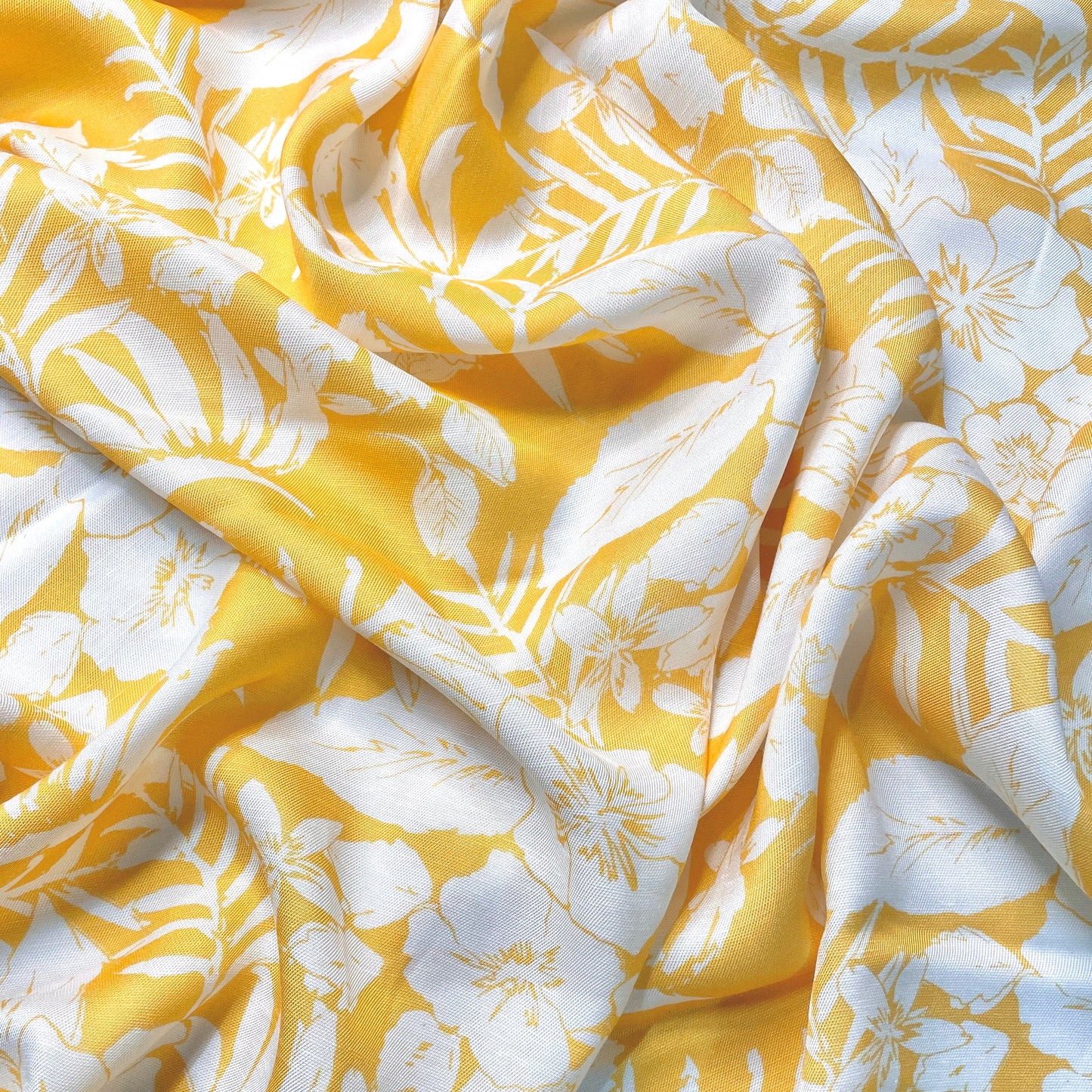 NERLA: Honey flower print woven linen cotton