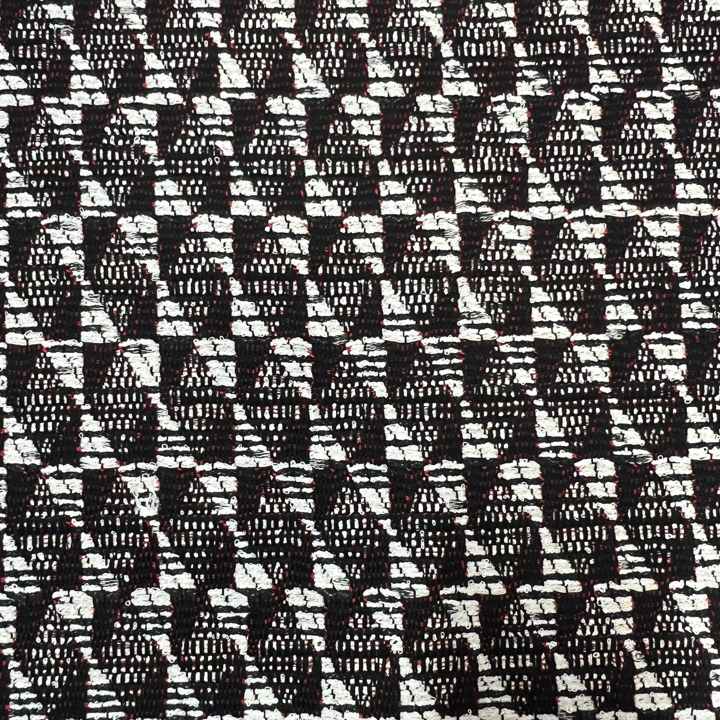 ELYO : Coton tissé à motif carreaux irréguliers