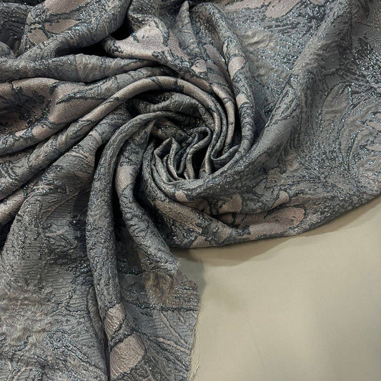 XENIA: Brocard couture fleurs tissés