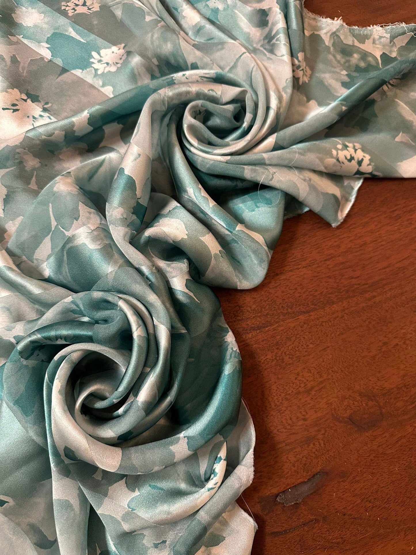 KYO: Bande satin imprimé soie