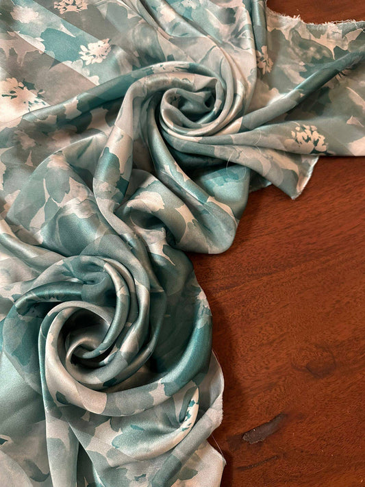 KYO: Bande satin imprimé soie