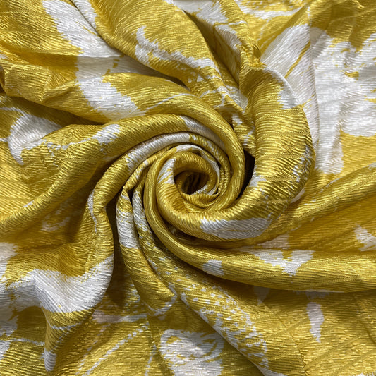 COUPON : SATIN VISCOSE IMPRIMÉ