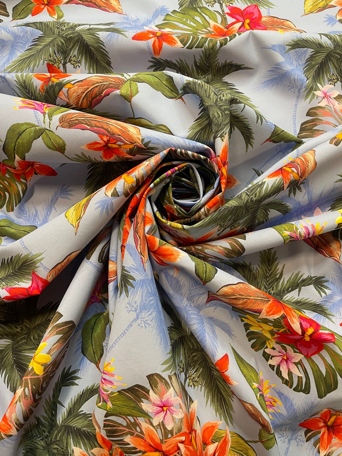 MILO: Waterproof tropical floral canvas
