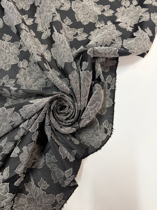 ROSELLE: Maille imprimé floral vintage