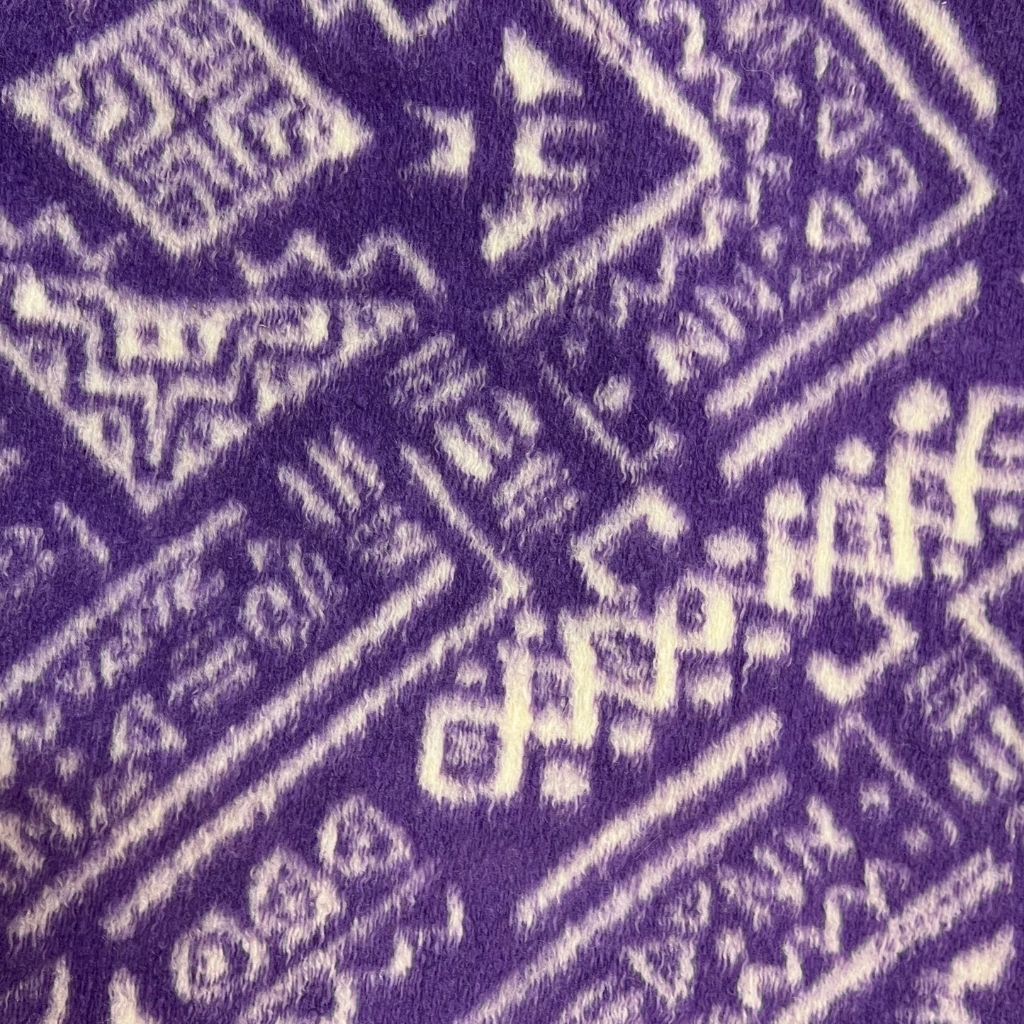 COUPON : LAINE VIOLET IMPÉRIAL : 1.80m