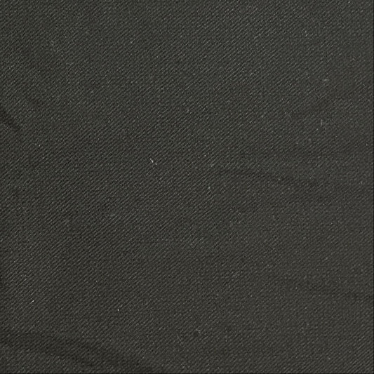 COUPON : NOIR ÉLÉGANCE Coton sergé : 1.35m