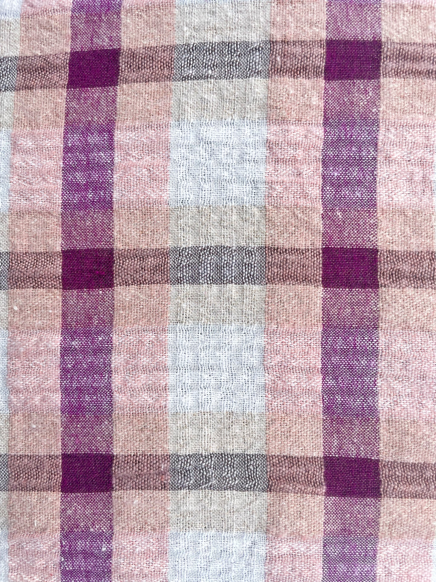 ROWAN: Plaid de Coton imprimé tartan