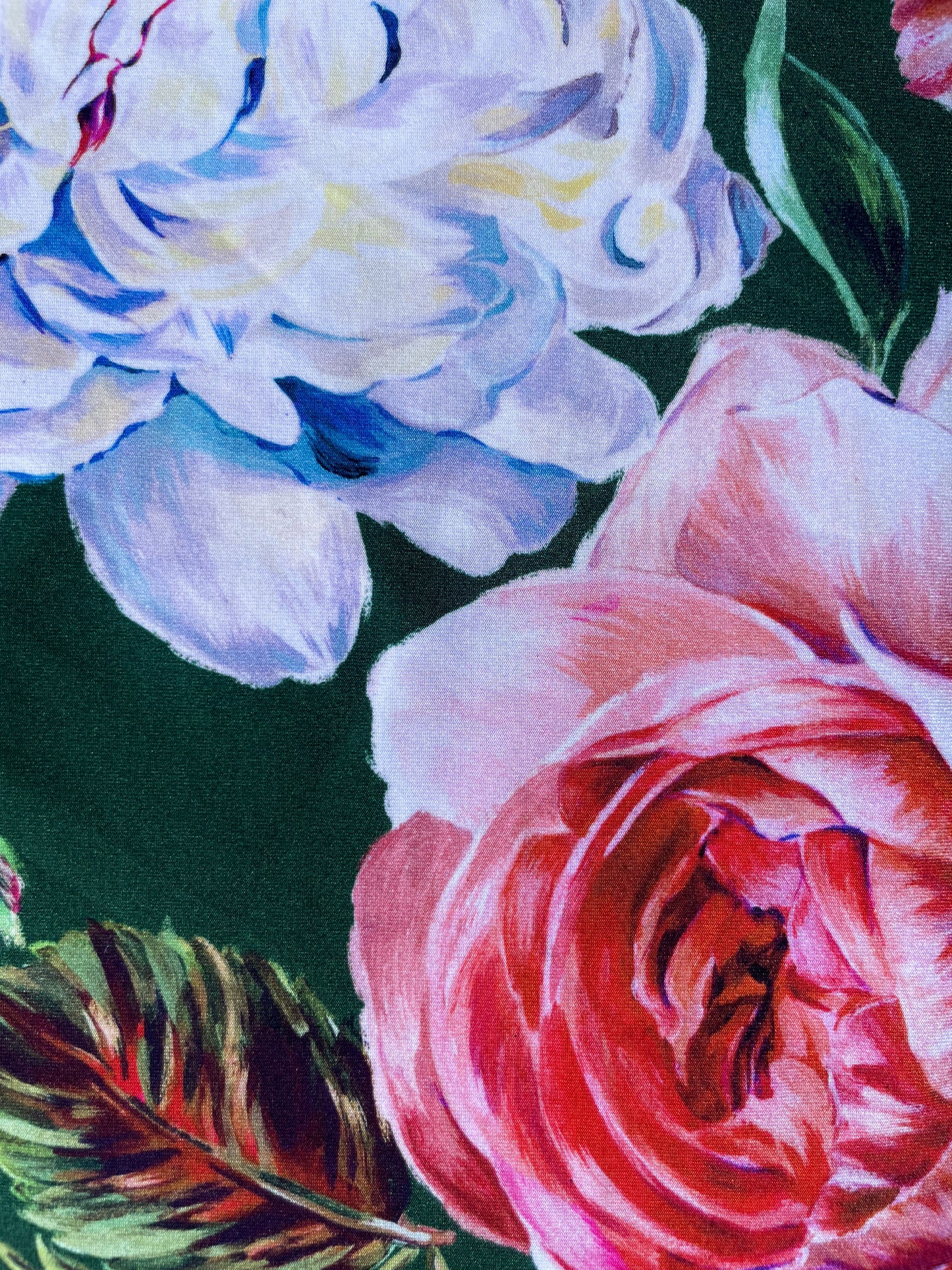MEI: Maille imprimé Pivoine Vintage