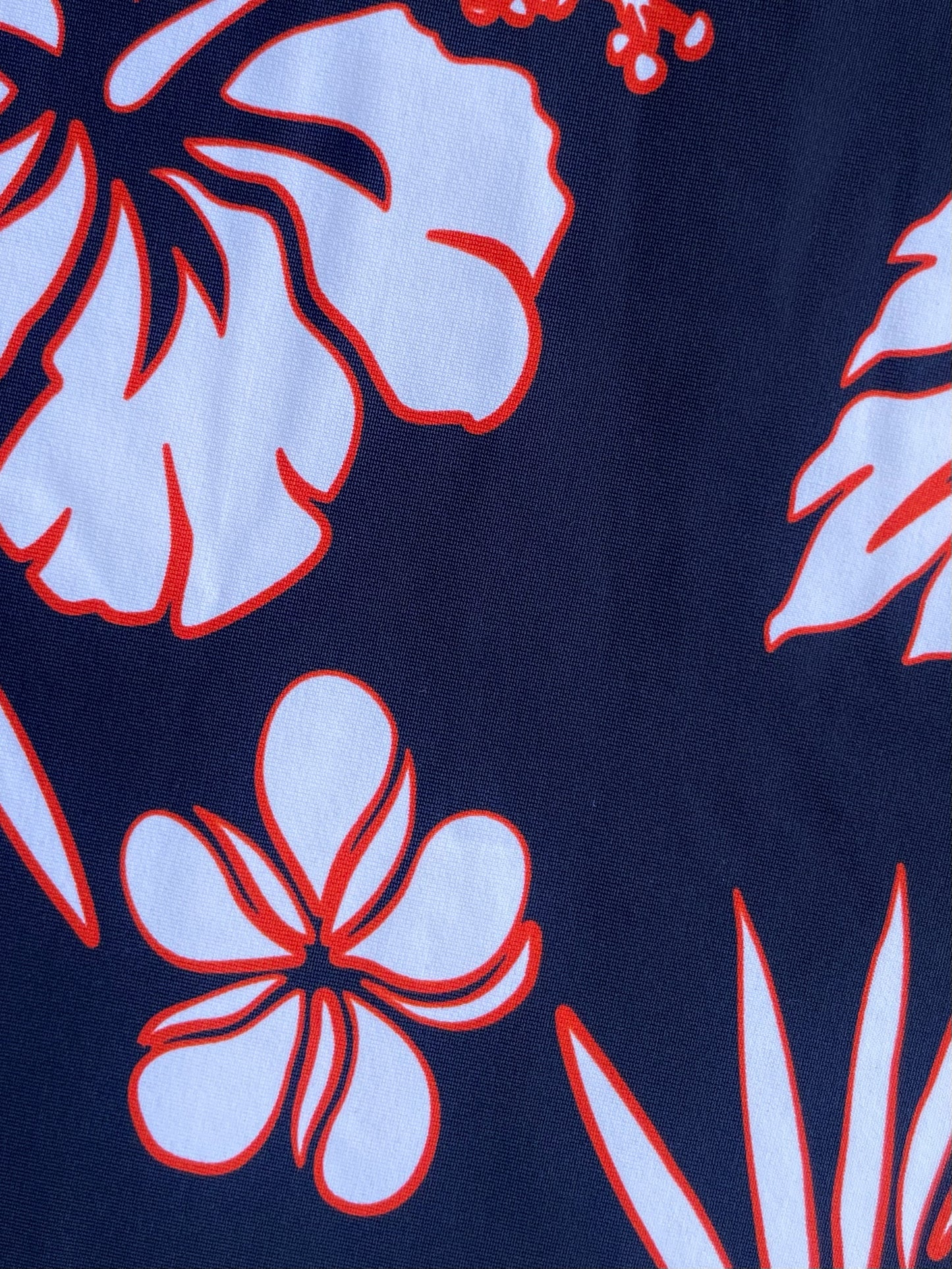 ALOHA: Maille imprimé Hibiscus
