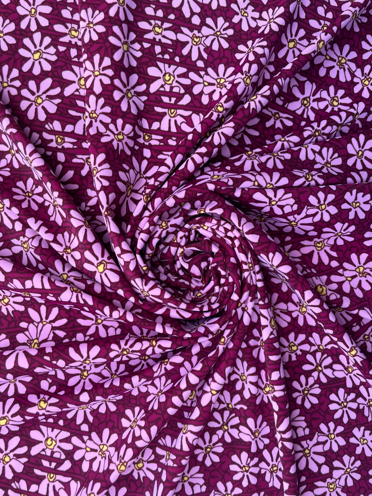 MONIQUE: Maille imprimé Petites Fleurs Vintage