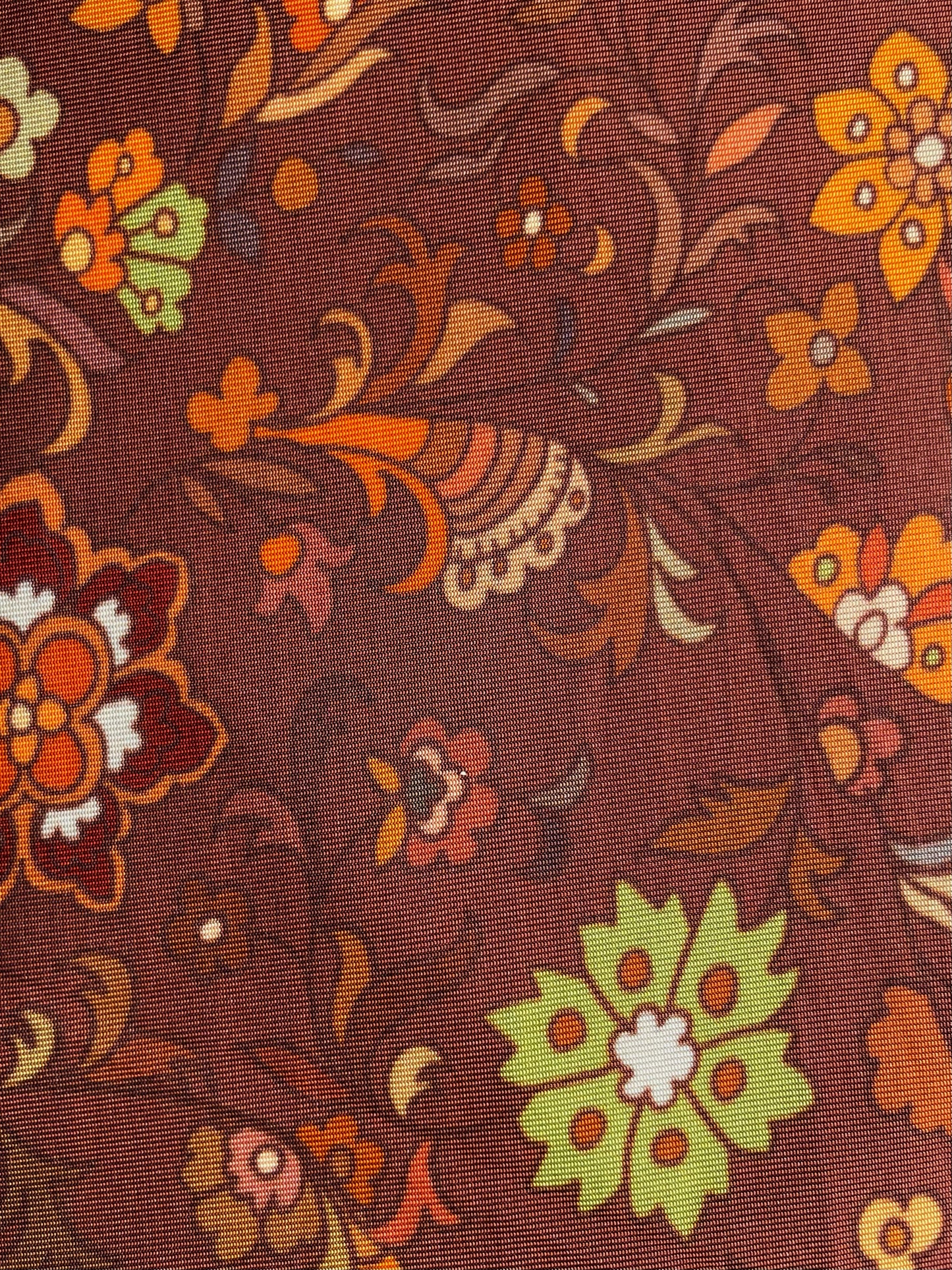 CALISTA: Maille imprimé Fleurs Rétro