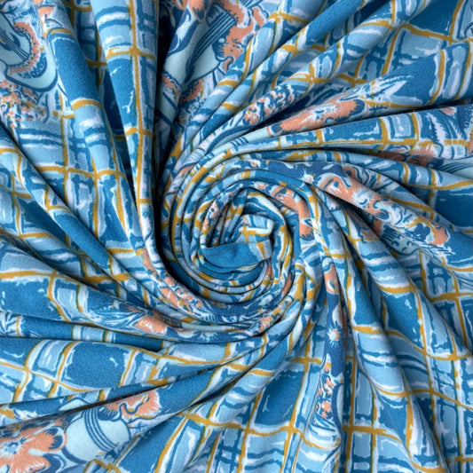 ISALTA: Maille imprimée Vintage
