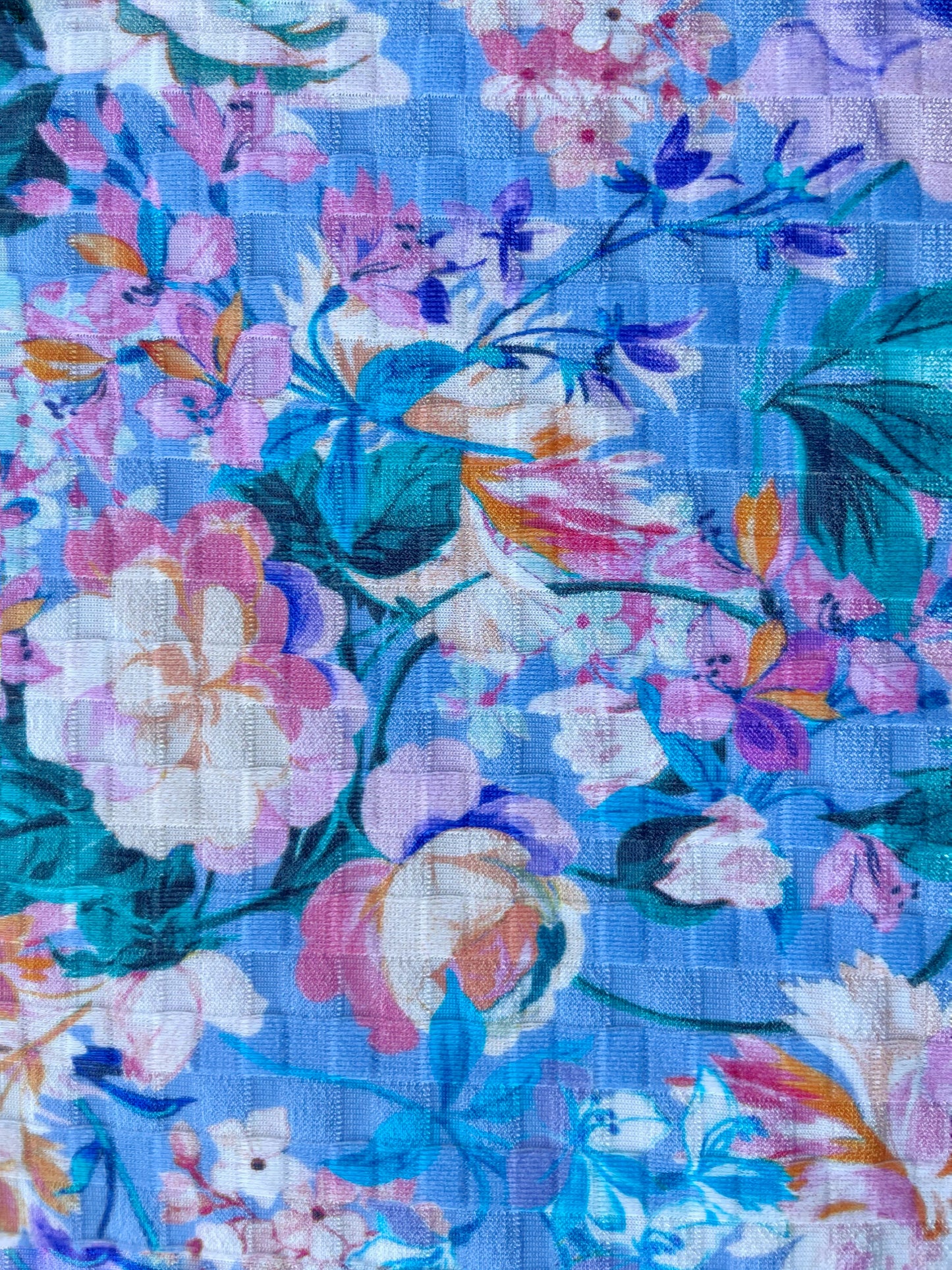 JOSIANNE: Maille imprimé Floral Vintage