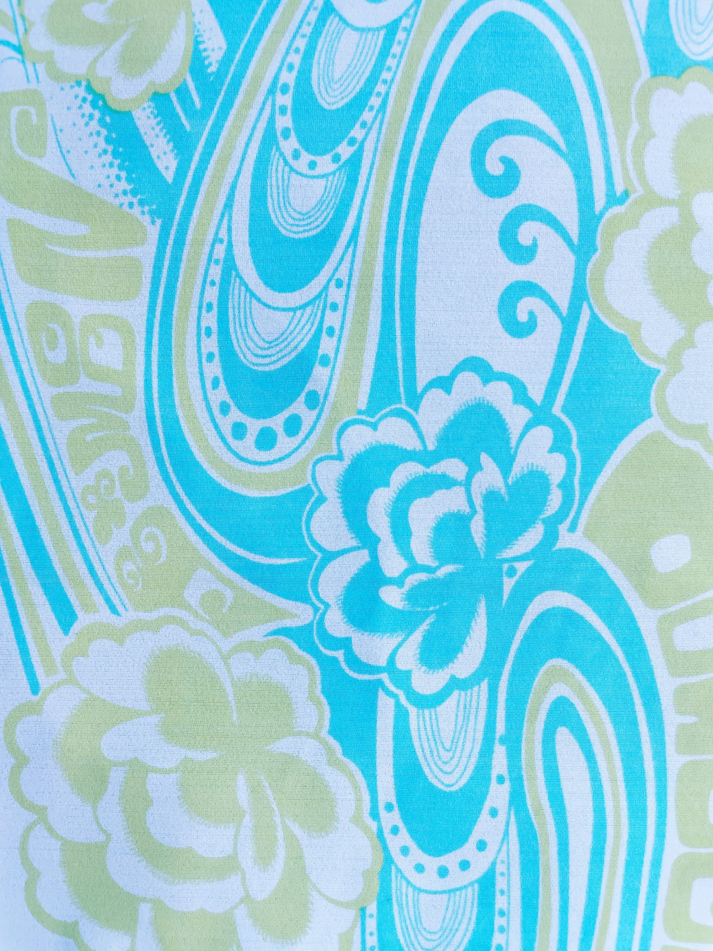 BILI: Maille imprimé Floral Psychédélique
