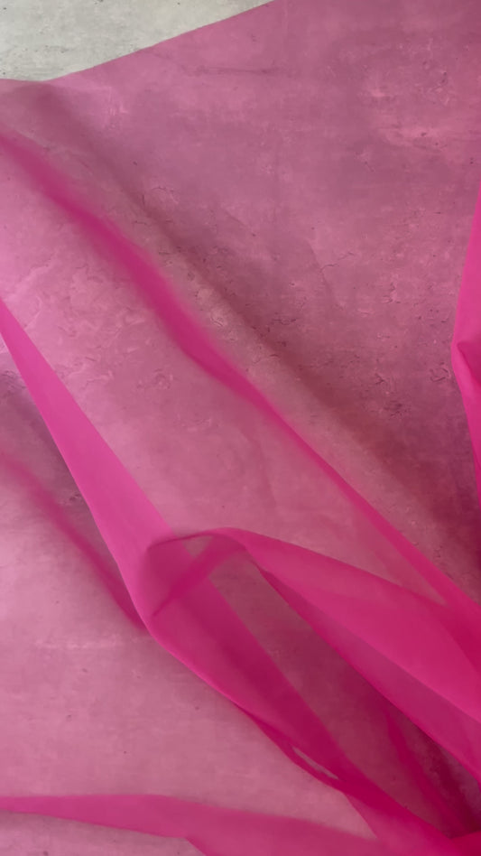 ROSA: Organza simple rose